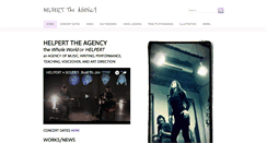 Desktop Screenshot of helperttheagency.com